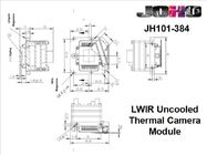 Ungekühltes Wärmebildgebungs-Modul LWIR, Wärmebildkameramodul des VOx 384x288