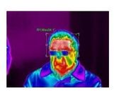 Ungekühlte Wärmebildkamera des elektronischen Realzeitlauten Summens 2× des Vox-FPA für Körper-Temperaturmessung