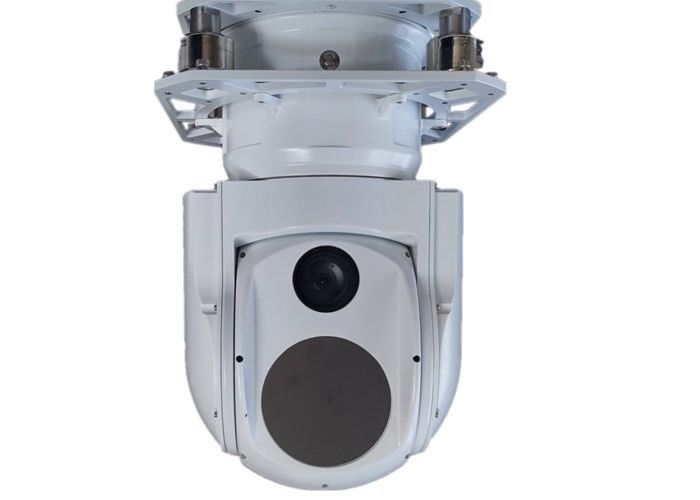 Ungekühlter FPA multi Sensor 640×512 Marine-Tracking-System Elementaroperation IR mit Tageslicht-Kamera und Wärmekamera HD 1080p