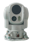 2 Achsen-hohe Genauigkeits-EO/IR Kardanring mit ununterbrochenem Entfernungsmesser des lauten Summens 23× und 2.5km Lasers