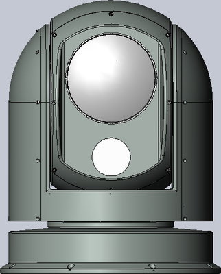 EO/IR-Such- und Verfolgungssystem mit IR-Kamera mit 120 mm Brennweite