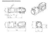 240mm/60mm Doppel - thermische Überwachungskamera FOV, Infrarotwärmebildkamera JH640-240